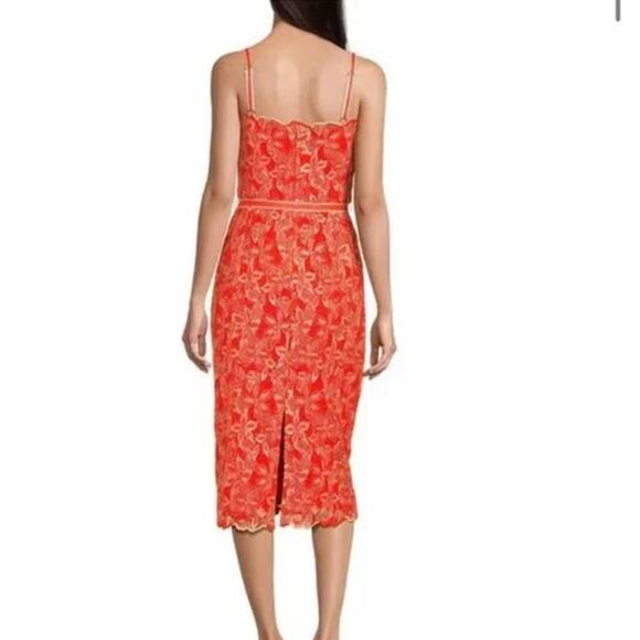 Alex Marie Crystal Embroidered Lace Sleeveless Dress, Sz 4 -- NWT - Picture 6 of 11